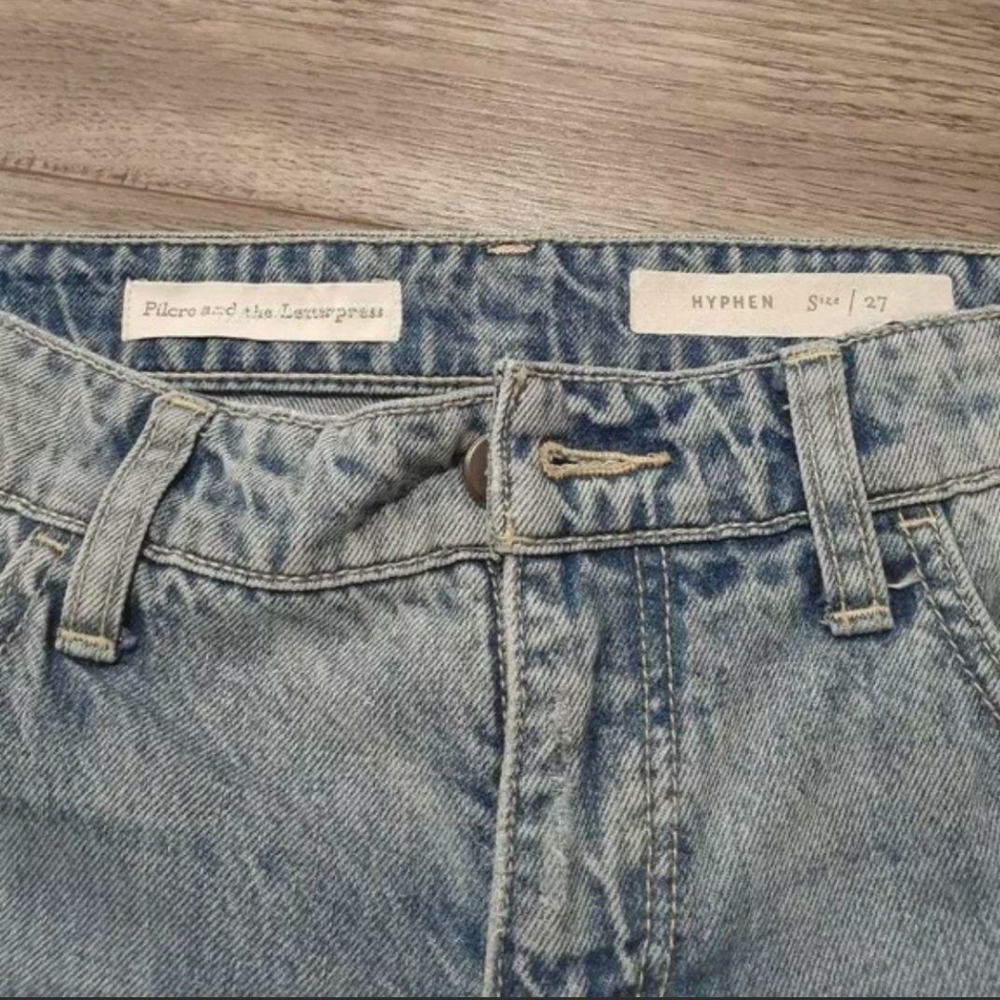 Anthro Pilcro and the Letterpress Hyphen Jeans S27 - Picture 4 of 8